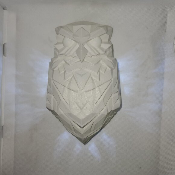 Unique 3D Printed Wall Light - Owl - Picture 1 of 2